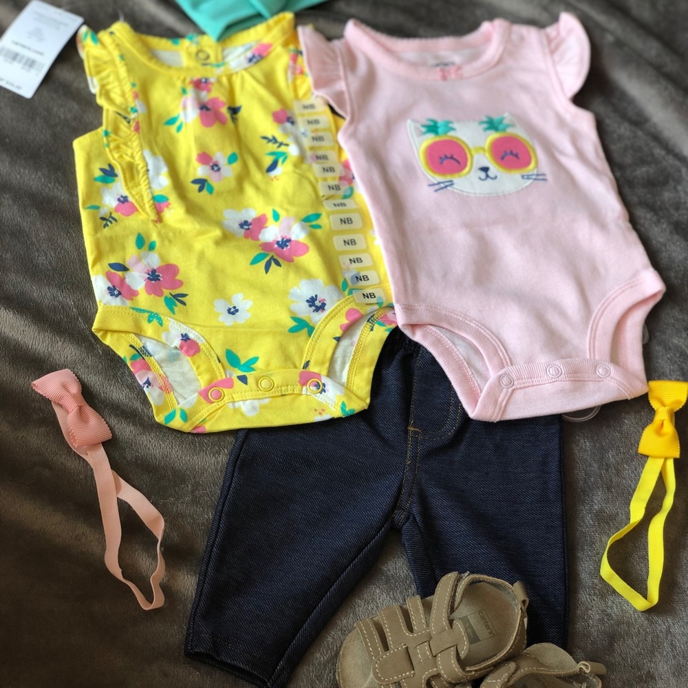 Carters 3-Piece Set - Girls NWT